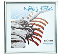 Dorr New York 12x12-Inch Square Photo Frame - Silver