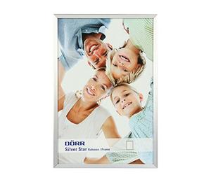 Dorr Silverstar 7x5 Oslo Photo Frame - Silver
