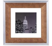 Dorr Wood Frame Prestige 50x50 brown/silver
