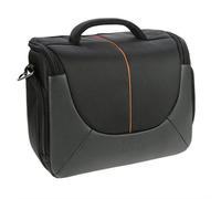 Dorr Yuma Extra Large DSLR Camera Bag - Black and Orange