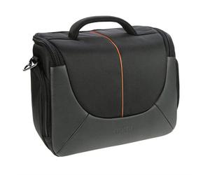 Dorr Yuma Extra Large DSLR Camera Bag - Black and Orange