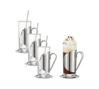 Dorre Darry irish coffee set Glass-stainless steel