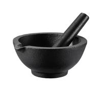 Dorre Gilly cast iron mortar Black, 13x13x6.3 cm