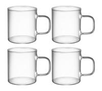 Dorre - Gina Glass Mug 18 cl, 4-pack - Clear