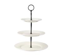 Dorre Kafi cake stand 3 tiers porcelain White