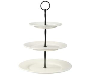 Dorre - Kafi Cake Stand White, 3 Tiers - White