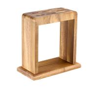 Dorre Kaira knife block 23.4 cm Acacia wood