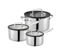 Dorre Karla saucepan set 3 pieces Silver