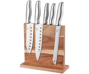 Dorre - Kaya knife stands two sides magnet acacia - Wood