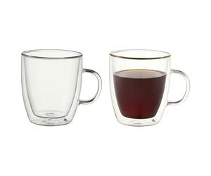 Dorre - Kirk Coffee Cups, 2-pack - Clear