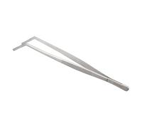 Dorre - Miah Food Tweezers With Curved Tip - Stainless Steel
