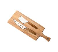 Dorre Sany serving board with cheese knives Nature