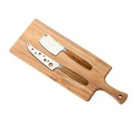 Dorre - Sany Serving Tray With 2 Cheese Knifes - Wood
