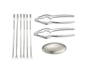 Dorre Skagen shell fish set 9 pieces Stainless steel