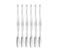 Dorre Skai seafood fork 6-pack Silver