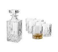 Dorre Vide whiskey set - carafe and 6 whiskey glass Chrystal Glass