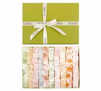 Dorri - Tukish Delight Assortment Gift Box 1kg | Turkish Delight Assorted & Handmade - Turkish Delight Rose and more flavours available from 100g to 2kg