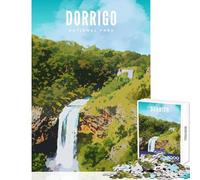 Dorrigo National Park Hard Jigsaw Puzzle for Adults 1000 Pieces Improve Attention Span And Focus Peaceful Relaxing Leisure Fun (38x26cm)