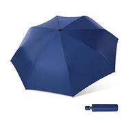 DORRISO Automatic Umbrella for Women, Compact Travel Umbrella Auto Open Close, Windproof & Sun Protection, Lightweight Folding Comfortable Design, Blue A