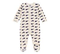 Dors Bien Velours Baleine pyjamas Heather grey 1 month