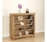 Dorset Bookcase - Low - Oak