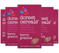 Dorset Cereals Berry Granola | Breakfast | Vegetarian | 5 PACKS of 500g