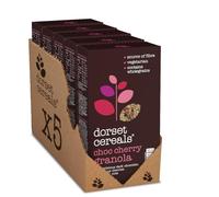 Dorset Cereals Chocolate & Cherry Granola |Cereal | High in Fibre |Vegetarian | 5 PACKS of 450g