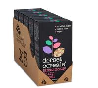 Dorset Cereals Fantastically Fruity Muesli - No Added Sugar Breakfast Cereal - Made with Apricots, Plums, Raspberries & Cherries - Vegan and Naturally High Fibre Cereal - 600g (Pack of 5 x 600g)