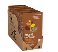 Dorset Cereals Simply Nutty Granola | Breakfast | High in Fibre | Vegetarian | 5 PACKS of 500g