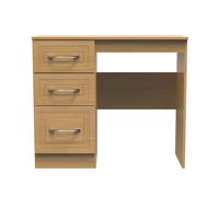 Dorset Desk Oak 3 Drawers 90cm