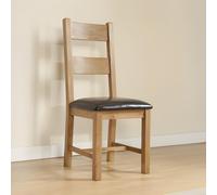 Dorset Dining Chair - Ladder Back - Set of 2 - Oak