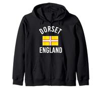 Dorset England Flag Zip Hoodie