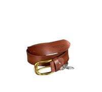Dorset Hide Premium Wax Leather Belt, Heavy Duty, 3.5 cm Width, Brown, Men's Casual (Tan, Small)