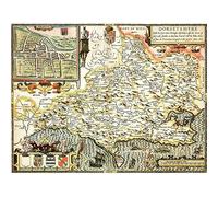 Dorset Historical Map 400 Piece Jigsaw Puzzle