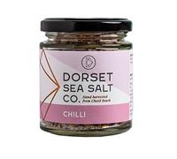 Dorset Sea Salt Co. - Chilli Infused Sea Salt (100g) - Aromatic Blend of Hand Harvested Sea Salt Flakes & Crushed Dried Chilli, Perfect for Seasoning, Marinading or Creating a Delicious Rub