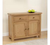 Dorset Sideboard - 2 Door - Medium - 96cm - Oak