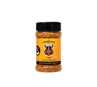 Dorset Spice Shed 787 Smokey Viking Salt - A Blend of Hickory Smoked Curry Salt with Spices & Turmeric - Plant Based Recipe (295g)