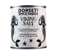 Dorset Spice Shed Sea Salt - Flavoured Salts, Natural Salt Collection with Herbs & Spices, Perfect for Seasoning, Marinading or a Delicious Rub, Great Gift for Cooks (160g, Viking)