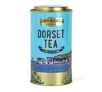 Dorset Tea Sandy Beaches Loose Leaf Tea 125g | Pack of 1 | English Breakfast Tea Tin | Perfect Tea Gift for Him or Her | 100% Rainforest Alliance Certified | 100% Black Loose Leaf Tea