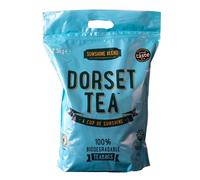 Dorset Tea Sunshine Blend Bulk Pack 1100 Biodegradable Black Tea Bags for Catering, Sharing, Office Tea Breaks - 100% Rainforest Alliance Certified