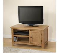 Dorset TV Unit - 1 Door - Small - Oak