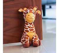 Dortech Cute Giraffe Door Stop for Home, 1kg Heavy Weighted Animal Door Stopper Floor, Soft Cuddly Fabric Stuffed Decorative Animal Door Stopper for Interior, Kids Room, Bedroom, Home & Office Décor