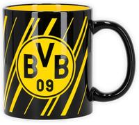 Dortmund Borussia Mug - Stripes - Black/Yellow | Coffee Mug | BVB 09