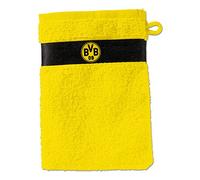 Dortmund Borussia Unisex Children's Vaskehandske Gul Wash Glove, Black/Yellow, 20 x 10 1 cm EU