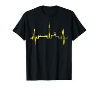Dortmund Skyline Heartbeat Ruhrpott Germany I Love Dortmund T-Shirt