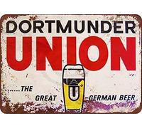 Dortmunder Union Beer Reproduction Outdoor Courtyard Decoration Sign 8x12 inch