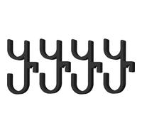 Dorugage Car Umbrella Holder | 4 Pieces Car Umbrella Hook | Auto Boot Umbrellas Holders Clip Hook | Auto Trunk Seat Back Headrest Hooks | Space Saving Organizer Accessory for Most Vehicles