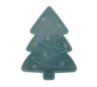 Dorugage Christmas Snack Serving Tray with Lid | Gingerbread Container | Christmas Snack Box Container | Holiday Tree Snowman Snowflake Candy Dish | Holiday Themed Cookie Box for Treats Nuts Dessert
