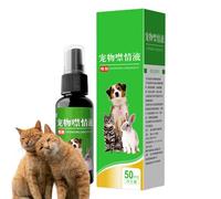 Dorugage Dog Training Spray,Calming Pet Spray for Training | Safe Sedative Behavior Calming Aid, Pet Behavior Corrector Spray for Dogs Cats Stress & Travel, 50ml