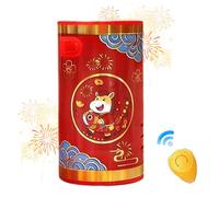 Dorugage Electronic Chinese New Year Toy | Remote Control Noise Machine | Electronic Spring Festival Party Toys with Lights and Music | for Kids Adult Garden Yard Entertainment Celebration